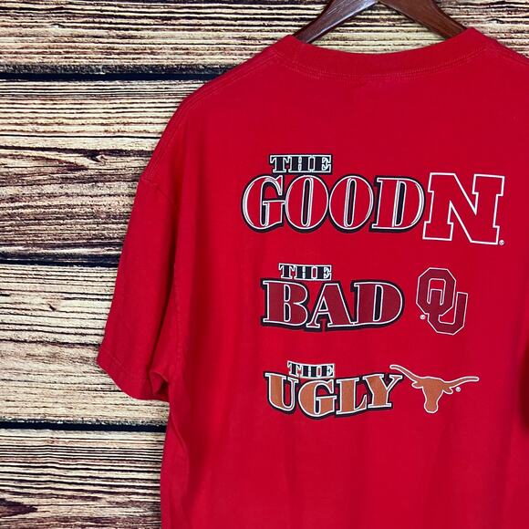 Vintage Nebraska Huskers The Good, The Bad, & The Ugly T-shirt - Picture 7 of 7